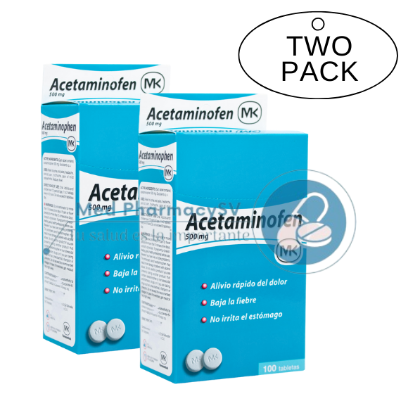 Acetaminofen MK Duo-PACK