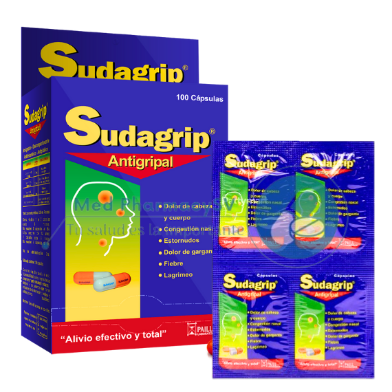 Sudagrip Antigripal 100 CAPSULAS