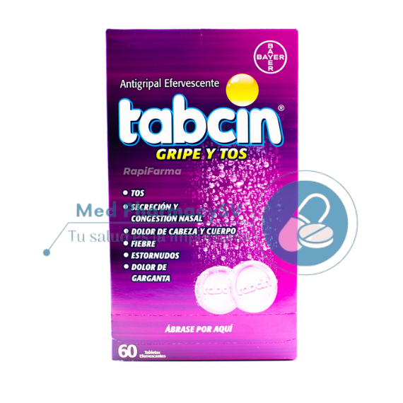 Tabcin Gripe y Tos Efervescente