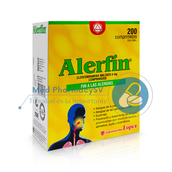 Alerfin 200 comprimidos