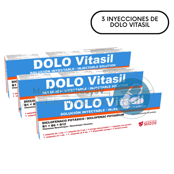 Dolo Vitasil Neurotrópicas TRI-PACK