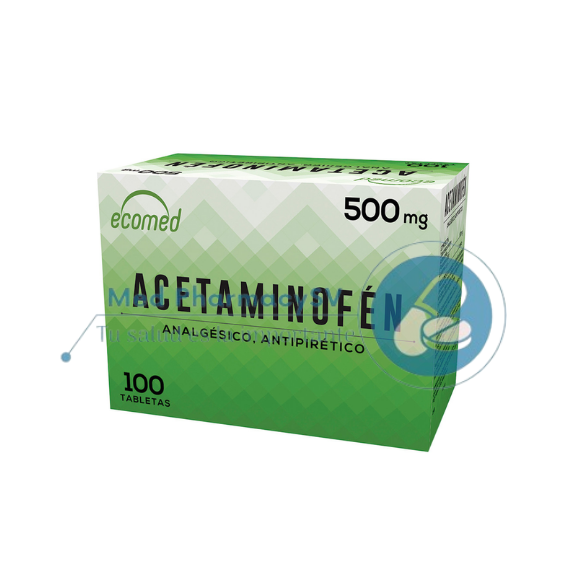 Acetaminofén 500mg ECOMED