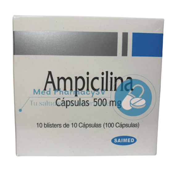 Ampicilina 500mg SAIMED