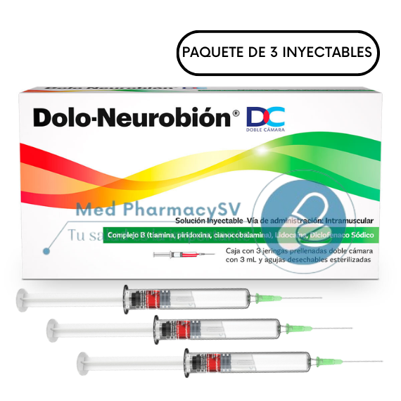 Dolo neurobión TRI-PACK inyectable