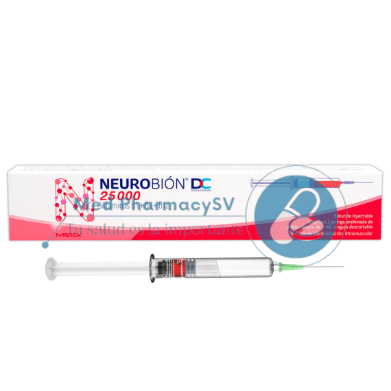 Neurobion 25000 TRI-PACK (PAQUETE DE 3 INYECCIONES)